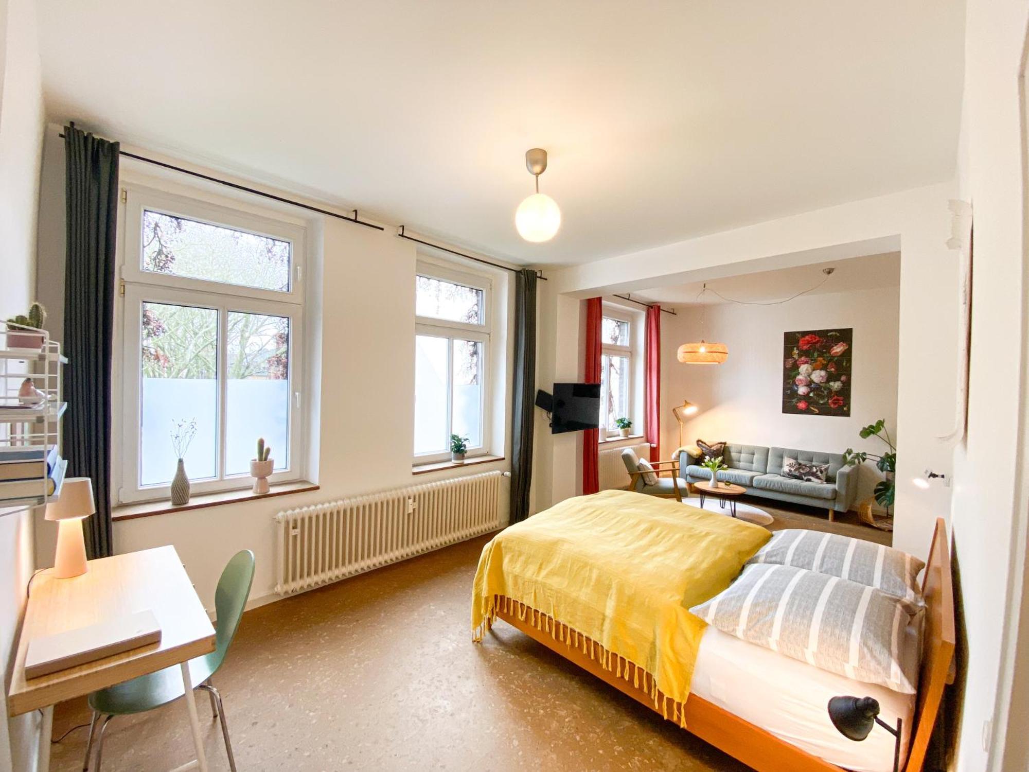 Apartments "Am Rheinorange", Netflix & Prime Дуйсбург Екстер'єр фото