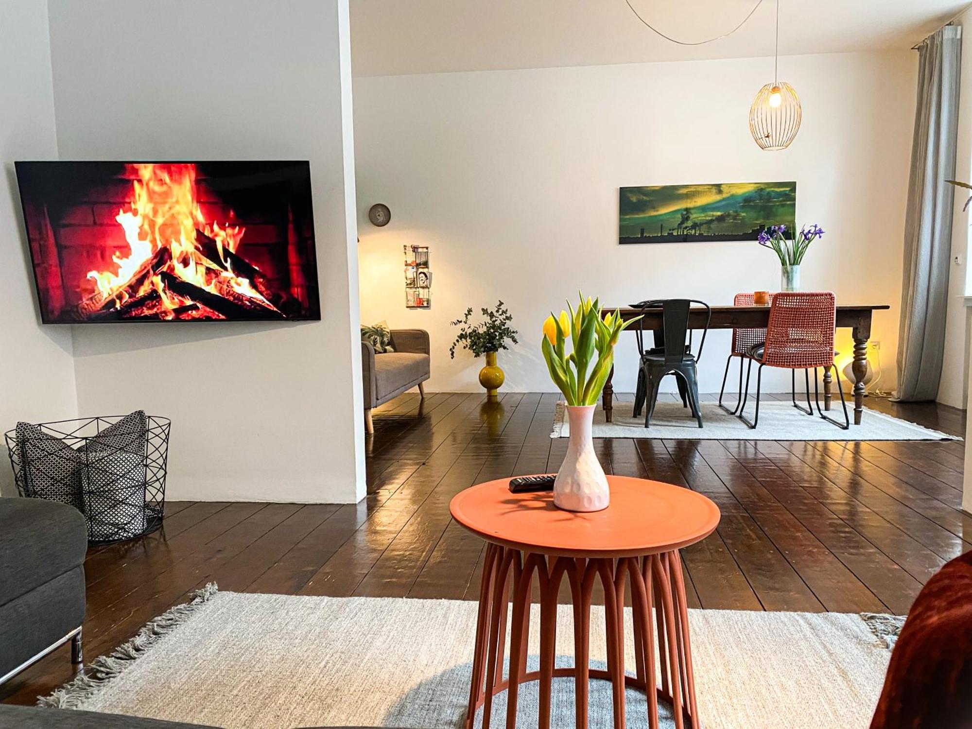 Apartments "Am Rheinorange", Netflix & Prime Дуйсбург Екстер'єр фото