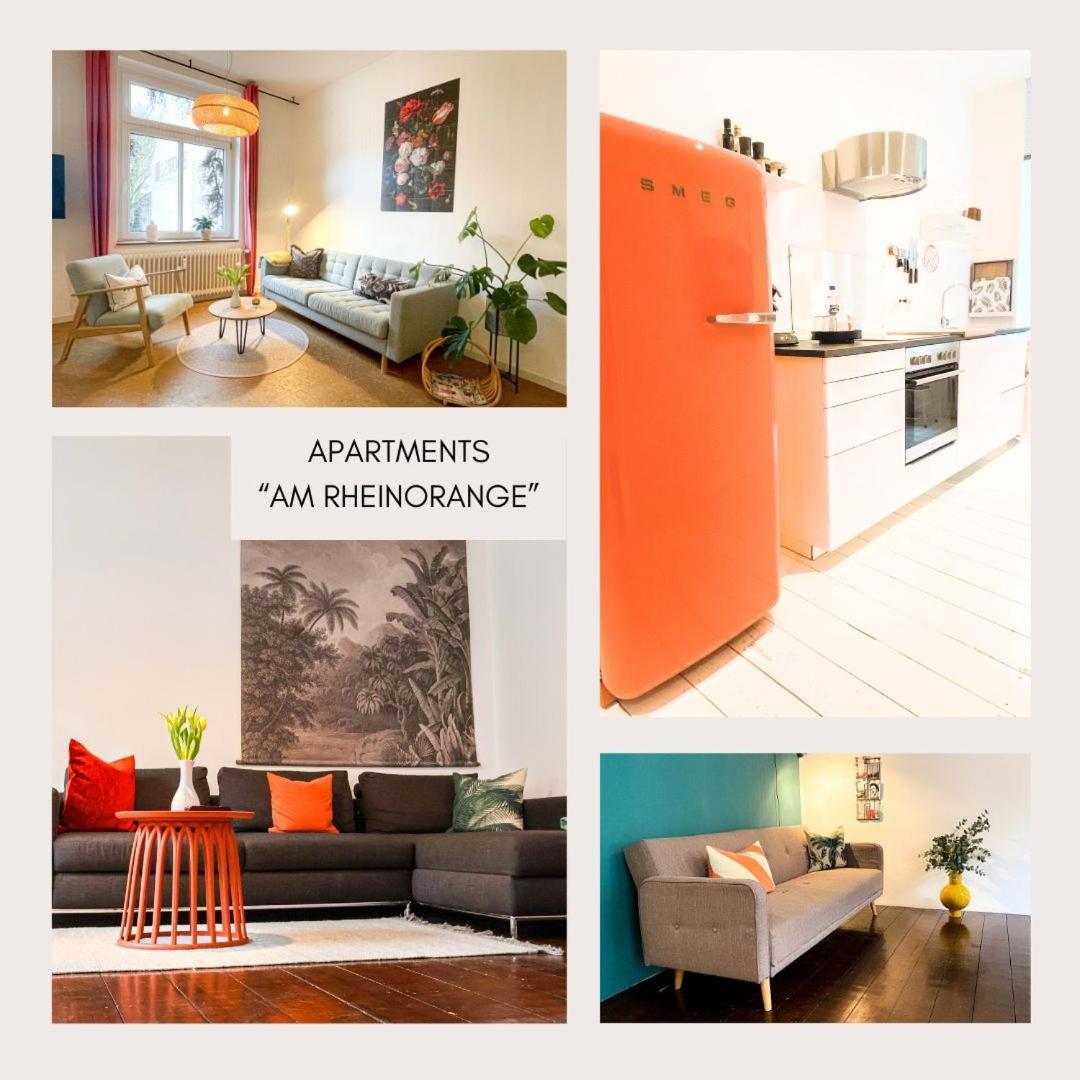Apartments "Am Rheinorange", Netflix & Prime Дуйсбург Екстер'єр фото